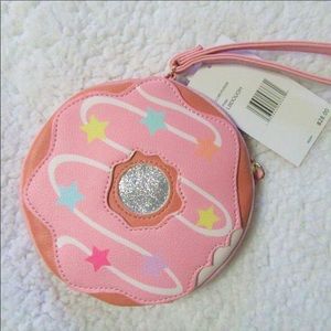 Betsey Johnson Donut Wristlet NWT